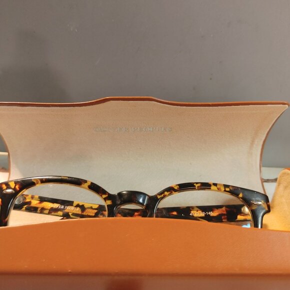 Oliver's People Laraine Eyeglass Frame Tortoise Afton OV5087S Vision Japan - Picture 3 of 12
